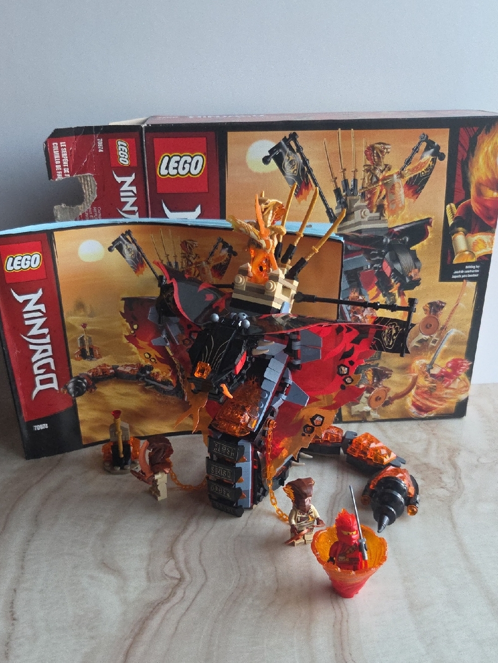 Lego Ninjago Fire Fang 70674